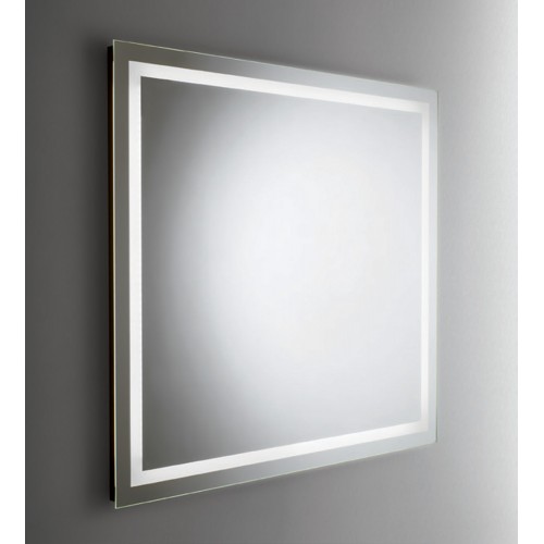 Specchio da Bagno 100x70 Rettangolare Reversibile con Retroilluminazione