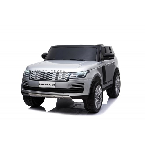Macchina Elettrica per Bambini Range Rover Grigio Auto con Telecomando