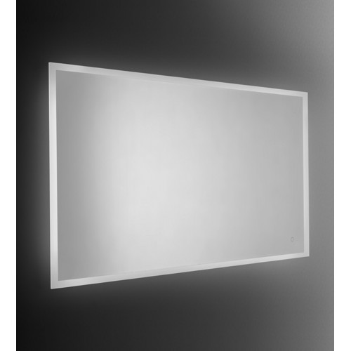 Moderno Specchio da Bagno con Illuminazione a Led Rettangolare 100x70