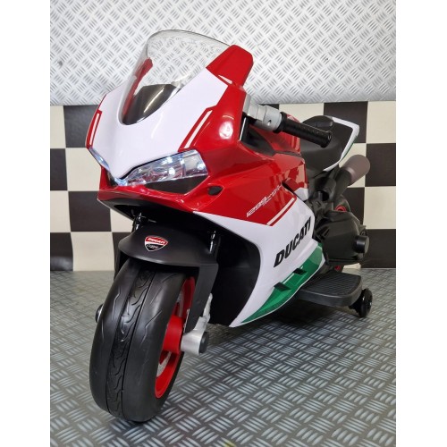 Motocicletta per Bambini Elettrica Ducati Panigale Scooter Batteria 12 V