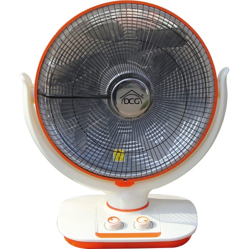 Stufa Elettrica al Carbonio 900W Ventilatore per Riscaldamento da Tavolo