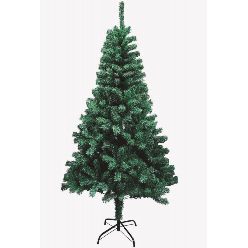 Albero di Natale 180 cm in PVC con Rami Folti Abete Realistico da Montare
