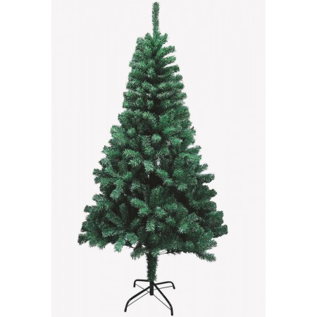Albero di Natale 180 cm in PVC con Rami Folti Abete Realistico da Montare
