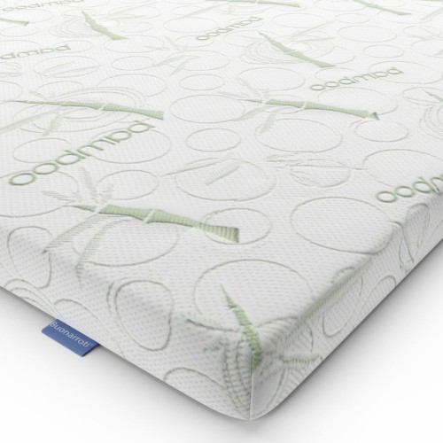 Topper in Bambu per Materasso a una Piazza Morbido Letto Singolo 80x190