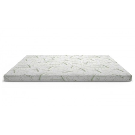 Topper Gel Memory per Materasso a una Piazza e Mezza Letto 120x190