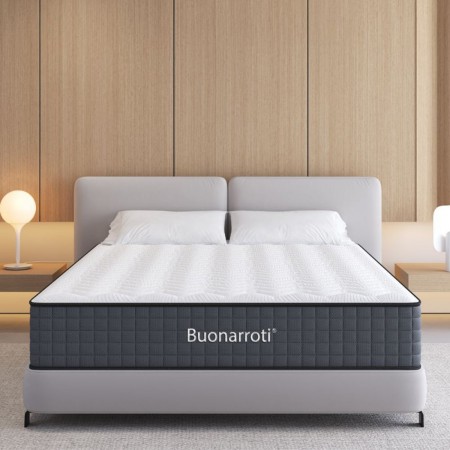 Materasso Letto Matrimoniale 140x190 a Due Piazze Memory Foam Morbido