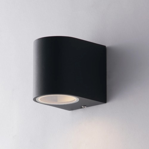 Faretto a Parete da Esterno Punto Luce Applique in Alluminio Antracite