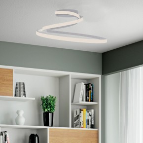Plafoniera Intec Moderna Luce a LED CCT a Soffitto da Interno Bianco 2
