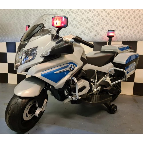 Moto Elettrica per Bambini BMW R1200 Motocicletta della Polizia 12 V