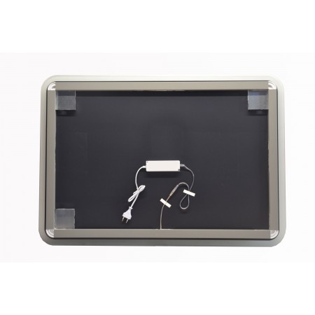 Specchio da Bagno Rettangolare Retroilluminato a Led 80x70 da Parete