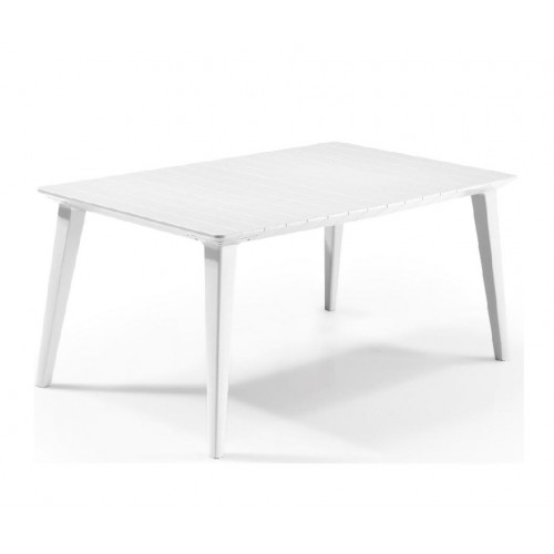 Tavolo Keter Lima Bianco 157x98 da Esterno Arredamento Moderno