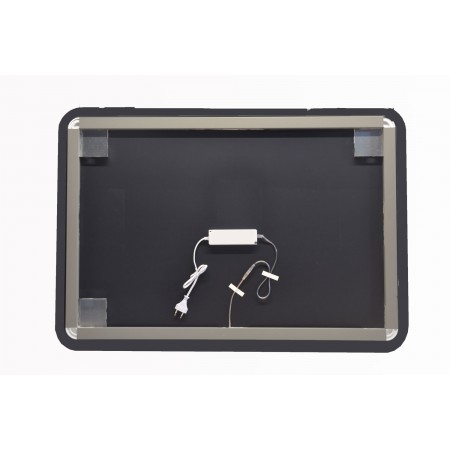 Specchio Rettangolare 90x110 con Illuminazione Perimetrale da Bagno Moderno