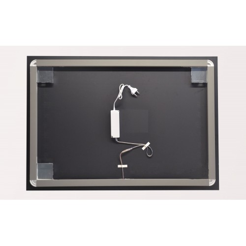 Specchio Moderno Rettangolare 100x70 con Illuminazione a Led da Bagno