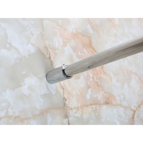 Parete Doccia Fissa 8 mm Walk In 80 90 100 110 120 Box Lato Anta Cristallo Vetro