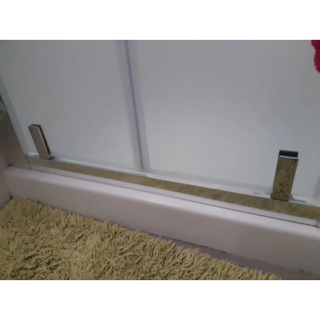 Box Doccia Nicchia 2 Ante Opaco Vetro 6 mm Battente Saloon Parete in Cristallo | BricoShop24