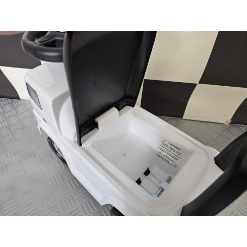 Auto Mercedes SLS Bianca Cavalcabile per Bambini