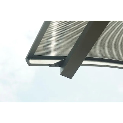 Carport in Alluminio 3.6x7.6 mt Policarbonato Posto Auto Tettoia Camper Furgoni | BricoShop24