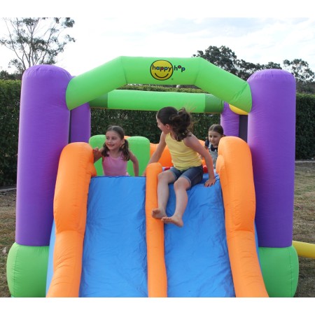 Gonfiabile Percorso ad Ostacoli con Scivolo 560 x 255 x 190 cm