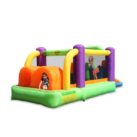 Gonfiabile Percorso ad Ostacoli con Scivolo 560 x 255 x 190 cm