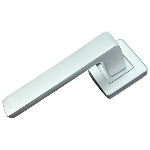 Maniglia Porta Blindata Kit Accessori Quadrato con Pomo Esterno