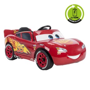Macchina Elettrica Cars Saetta McQueen Disney Auto a Batteria Litio
