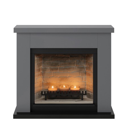 Camino da Arredo a Candele TAGU ZenFlame Frode Grigio