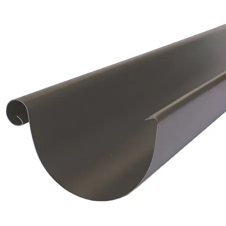 Kit B Grondaia Zincata Casette Legno Falde 220 e 259 cm con Accessori