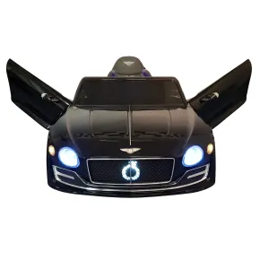 Macchina Bentley EXP Elettrica per Bambini Auto con Telecomando Nera 2