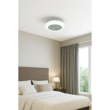 Ventilatore da Soffitto LED con Luce RGB Dimmerabile e Telecomando