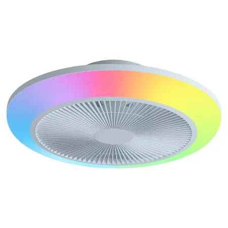 Plafoniera LED con Ventilatore Silenzioso Dimmerabile RGB CCT Timer