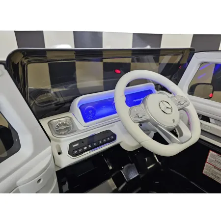 Macchina Elettrica per Bambini Mercedes EQG 12V Nero con Telecomando