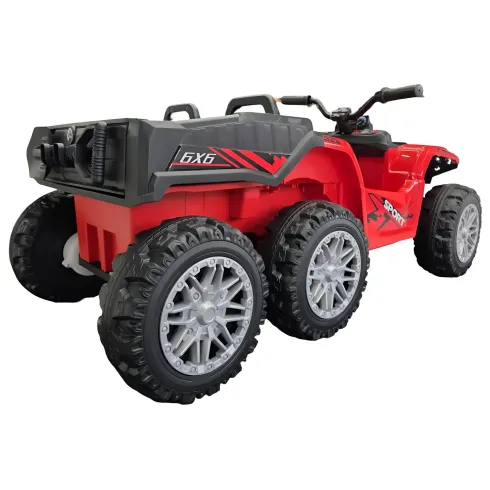 Quad Elettrico Bambini 12V Con Telecomando - 2 Motori, Sospensioni, Luci LED, Musica, USB, Per Bambini Dai 3 Anni