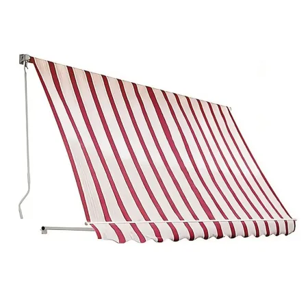 Tenda da Sole a Caduta 300x250 Riga Rossa con Bracci Senza Cassone