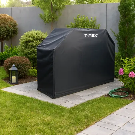 Copertura per Barbecue Impermeabile 160x68x120 cm Poliestere Nero