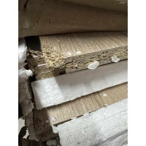 Outlet Scarpiera in Legno Armadio Portascarpe Mobile 2 Ante con Ripiani
