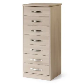 Outlet Cassettiera 7 Cassetti 46x42x111 cm Olmo Salvaspazio