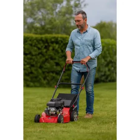 Tosaerba a Spinta 132cc 40 cm con Motore OHV e Sacco 45 litri