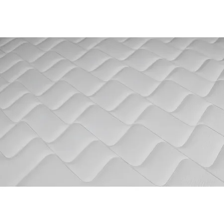 Materasso Singolo 80x190x25 cm Memory Foam Bordo Blu Traspirante
