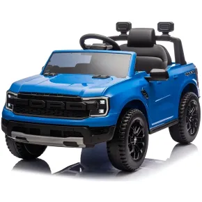 Auto Elettrica Bambini Ford Raptor Blu 10,8V con Radiocomando Parentale