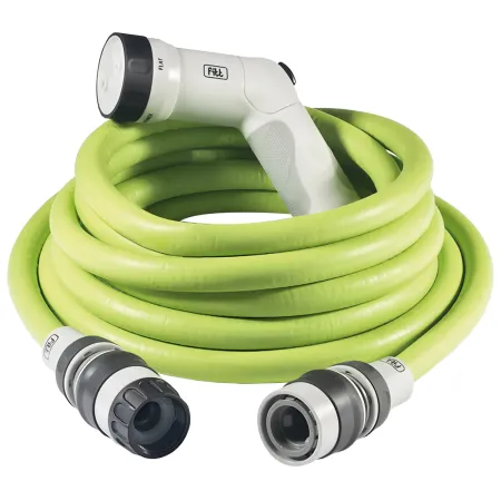 Tubo da Giardino Estensibile 15 m con Pistola per Irrigazione Multigetto