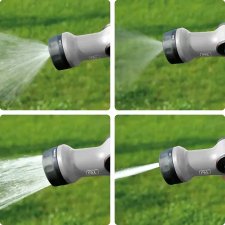 Tubo da Giardino Estensibile 15 m con Pistola per Irrigazione Multigetto