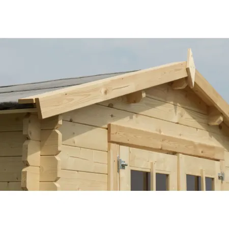 Casetta in Legno da Giardino 3x2 Blockhouse 28 mm Rimessa per Attrezzi