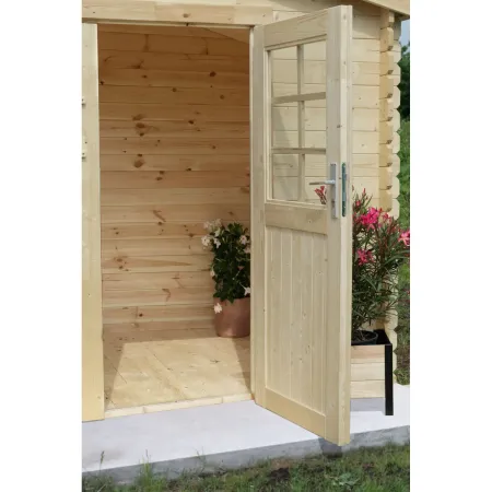 Casetta in Legno da Giardino 3x2 Blockhouse 28 mm Rimessa per Attrezzi