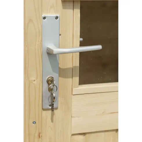 Casetta in Legno 3x3 28 mm da Giardino Rimessa per Attrezzi Blockhouse