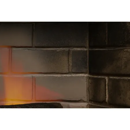 Camino Elettrico Tagu Helmi PowerFlame2 Grigio 1600W