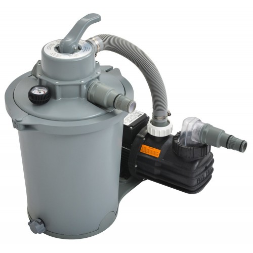 Pompa Filtro Sabbia 6800 lt/ora Mantenimento Pulizia Depurazione Acqua Piscina