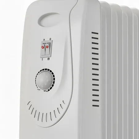 Radiatore Elettrico ad Olio 9 Elementi 2000W Regolabile Termostato