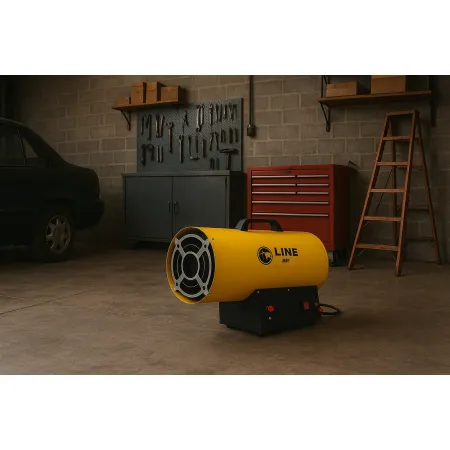 Generatore Aria Calda 15kW Portatile Gas Propano Combustione Diretta