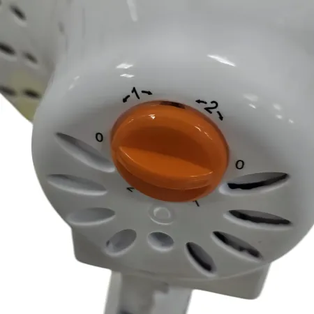 Stufa a Parabola 1000W Oscillante Piantana Fibra di Carbonio Bianco