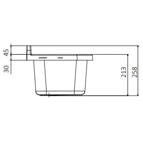 Pilozzo per Esterno Lavello a Muro 60x34 cm Lavabo Nero da Lavanderia